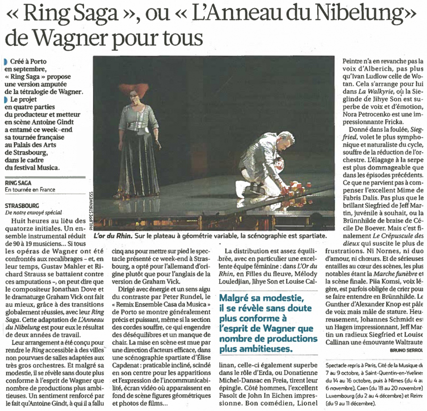 2011.10.04 : Ring Saga, La Croix